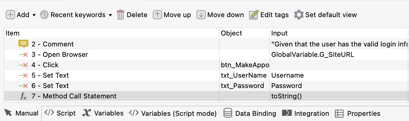 add binary statement