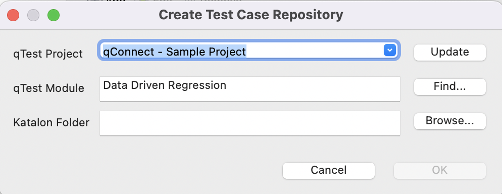 Map test cases between qTest and KS